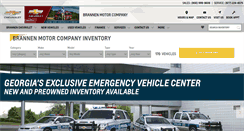 Desktop Screenshot of brannenchevrolet.com